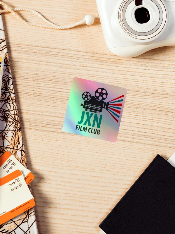 JXN Film Club Holographic Sticker (Main Colors) product image (3)