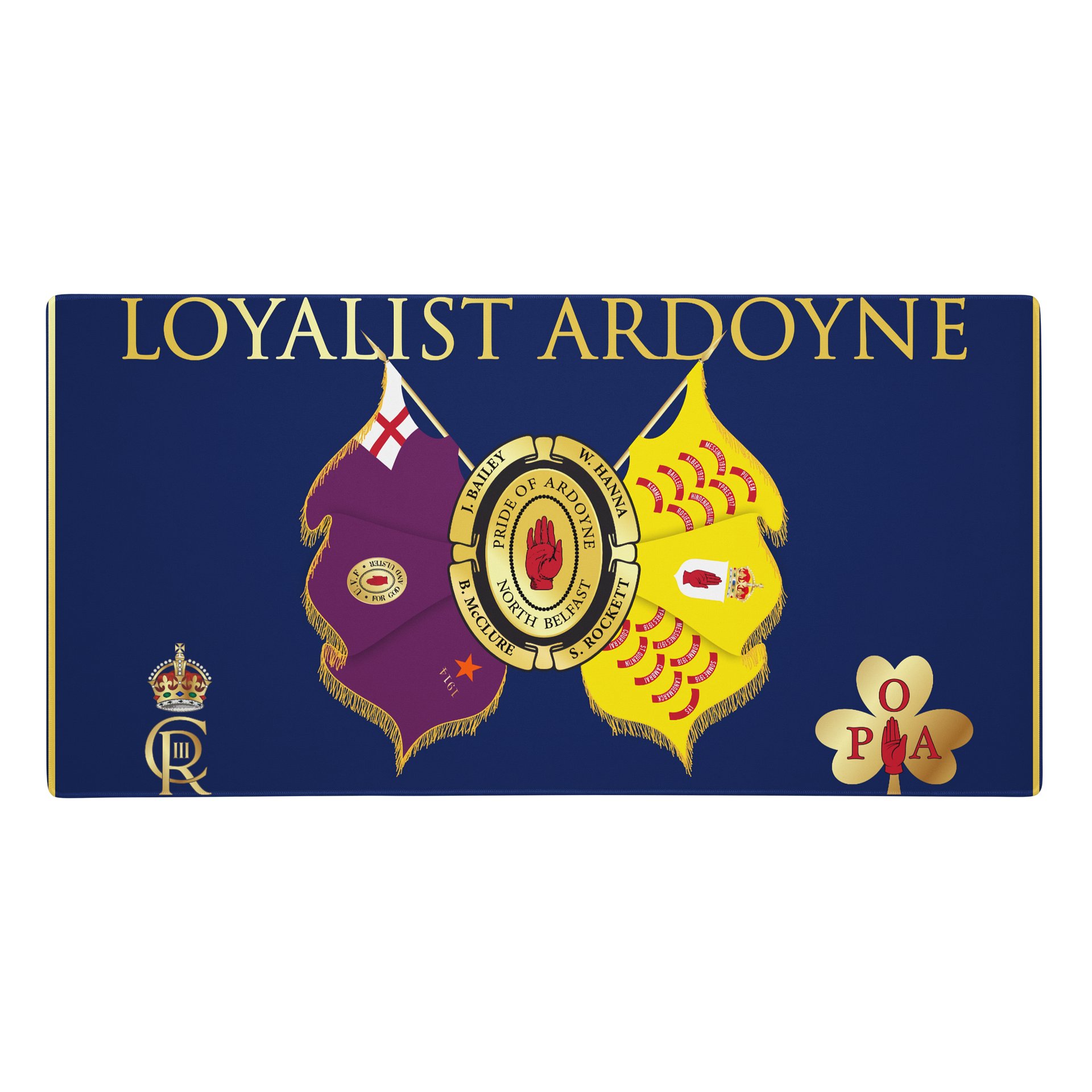 Loyalist Ardoyne Gaming Mouse Pad product image (1)