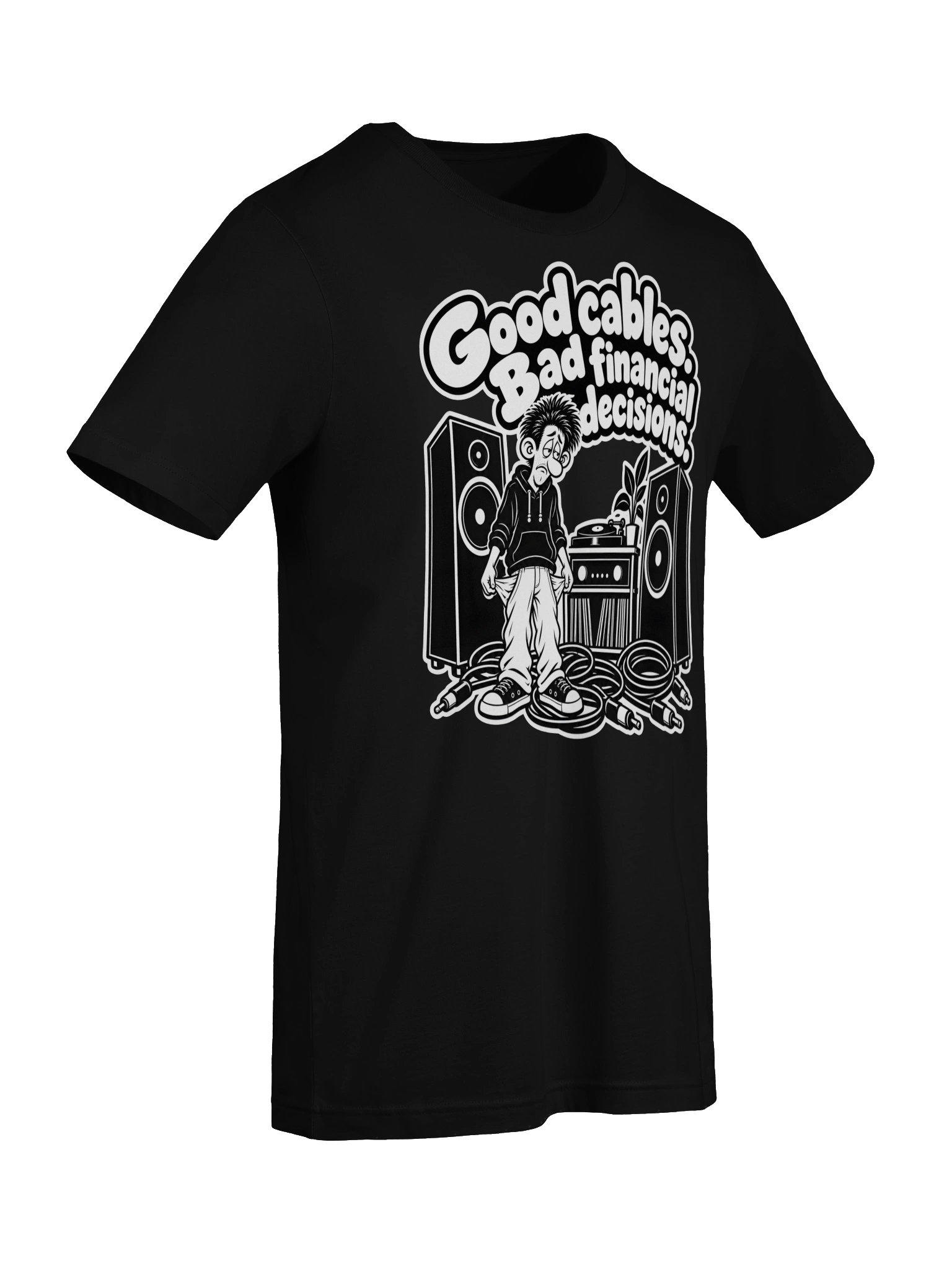 Good Cables Bad Final Descisions - Unisex T-shirt product image (7)