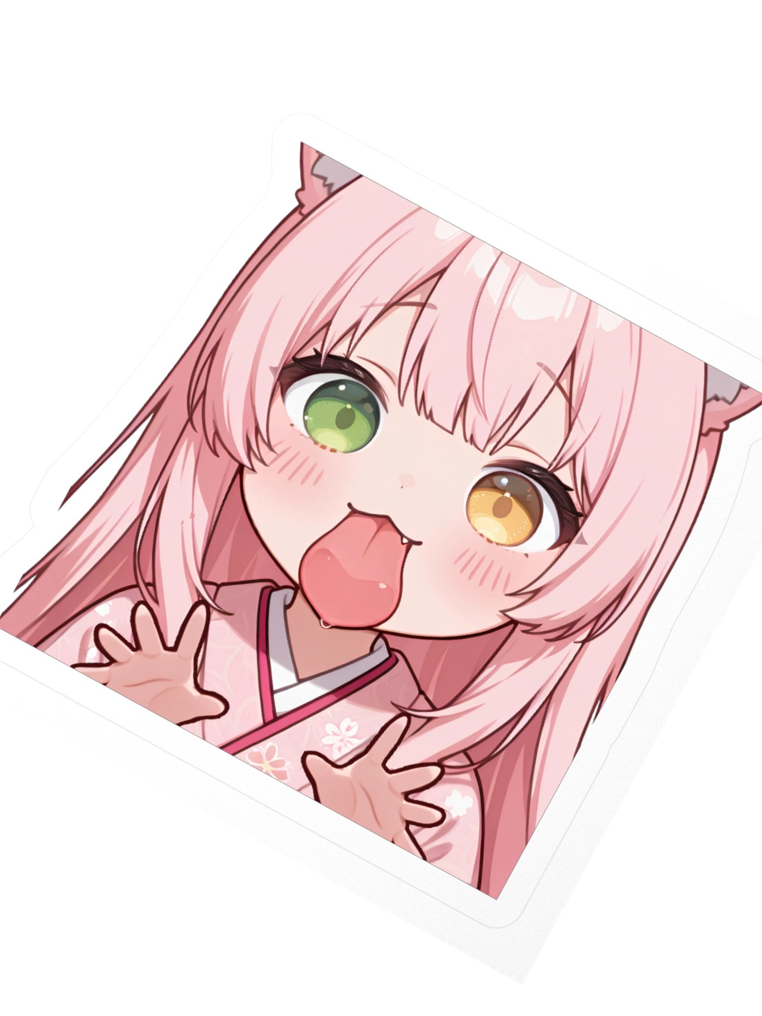 Licking Fox Sticker product image (2)