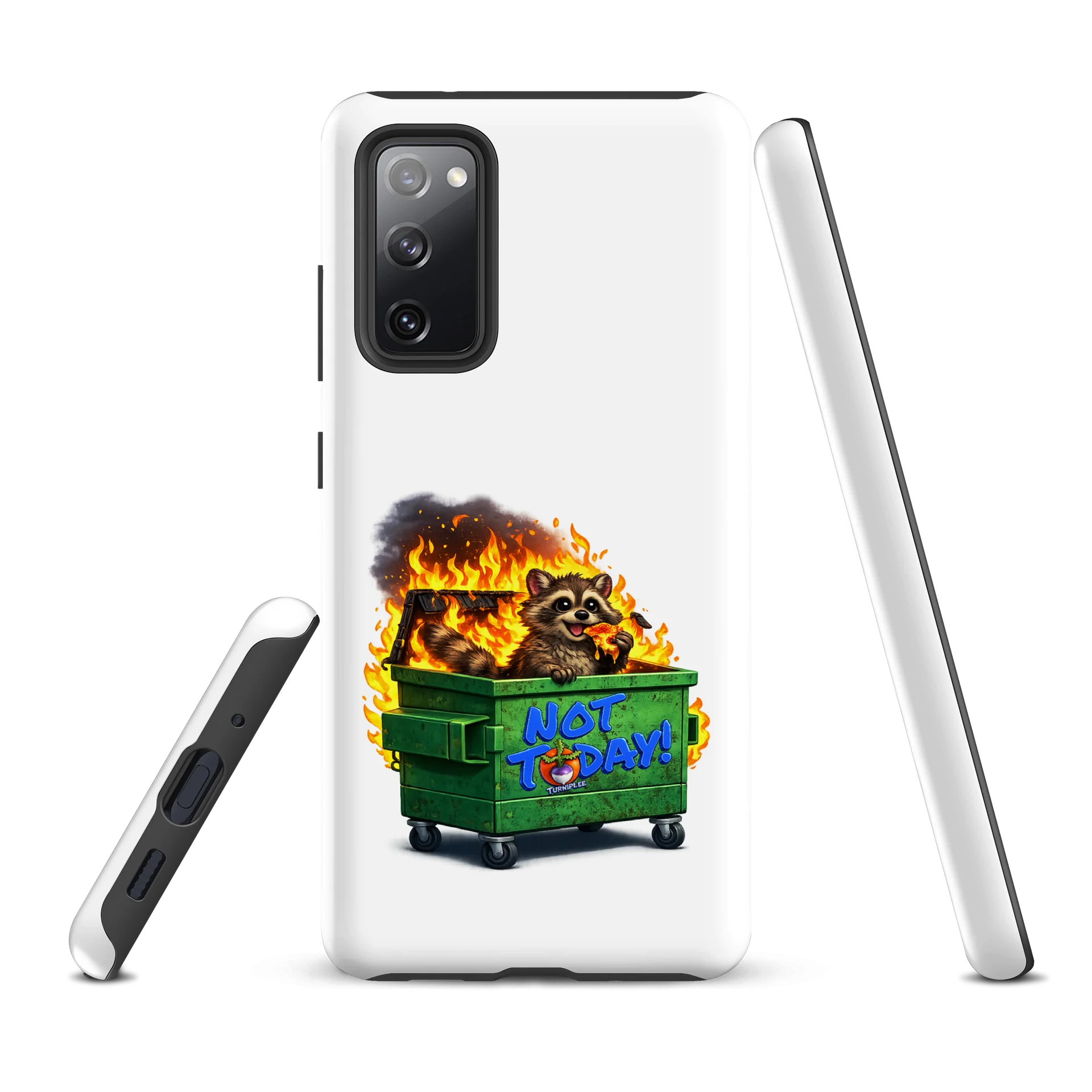 Raccoon Dumpster Fire Tough Case product image (2)