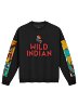 Wild Indian Heritage Premium Crewneck Sweatshirt — Mayan Culture Ancestral Streetwear | Indigenous Heritage | Lawin &amp; Drawin Collection