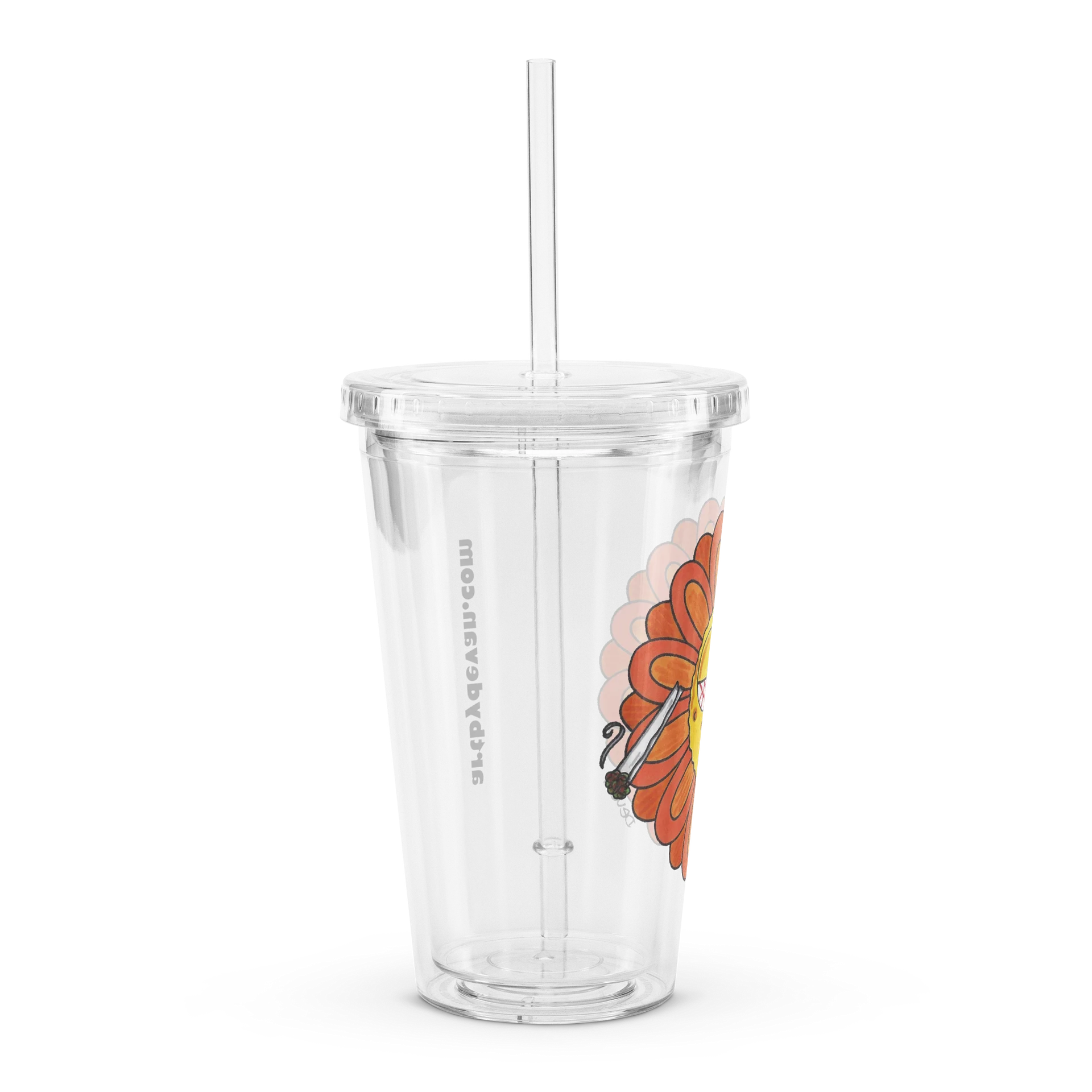 Orange Stoner Flower Cup product image (2)