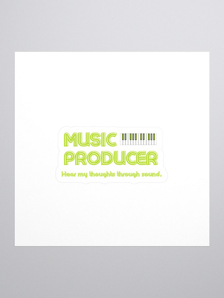 DNE Music Producer Sticker product image (1)