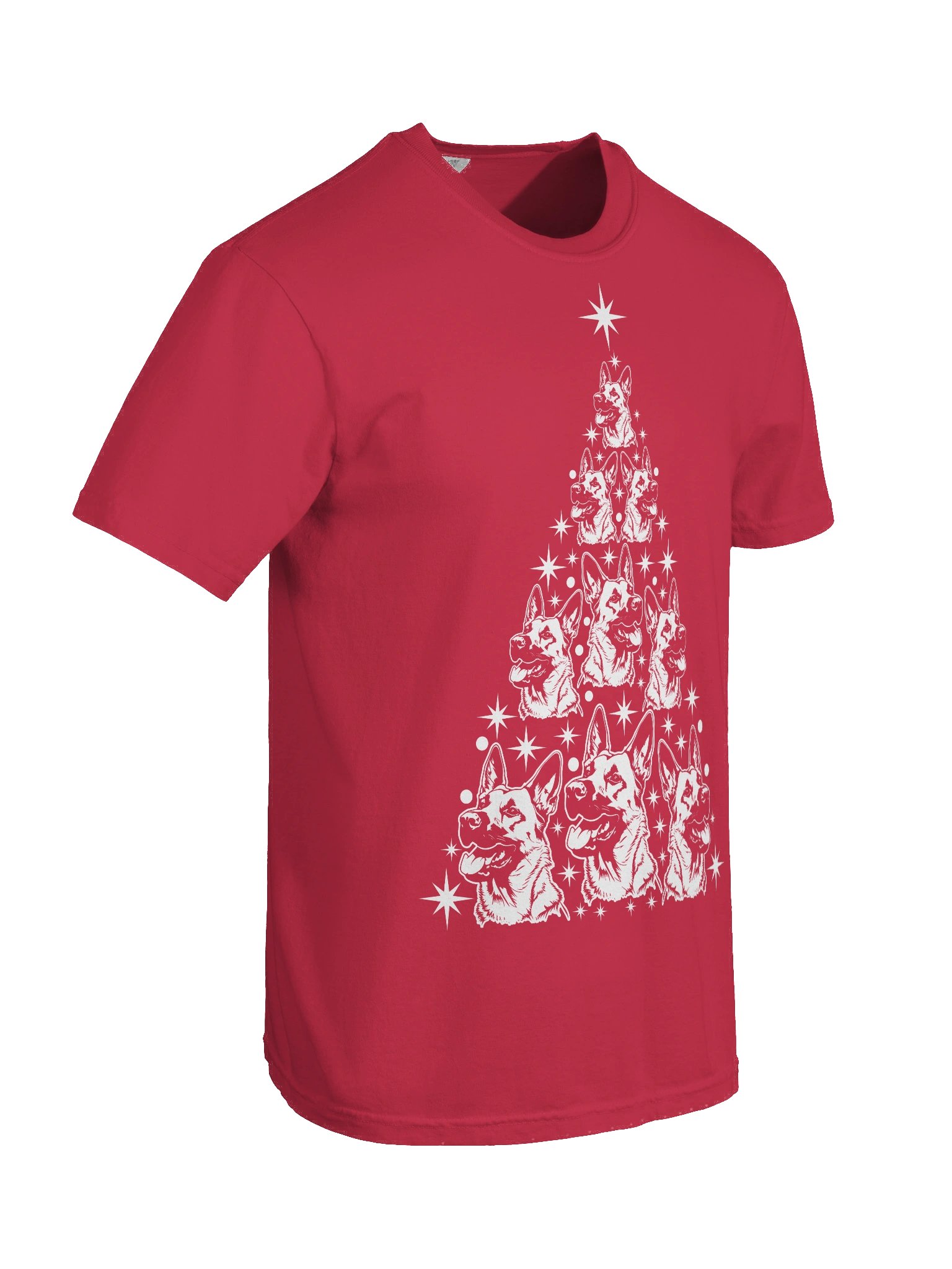 Belgian Malinois Christmas Tree T-Shirt product image (10)