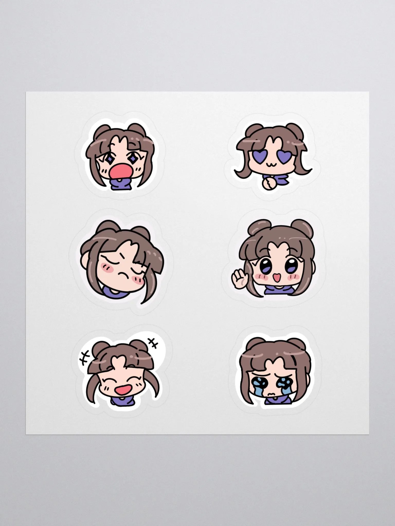 4 Shades of Simiwimi Stickers! product image (1)