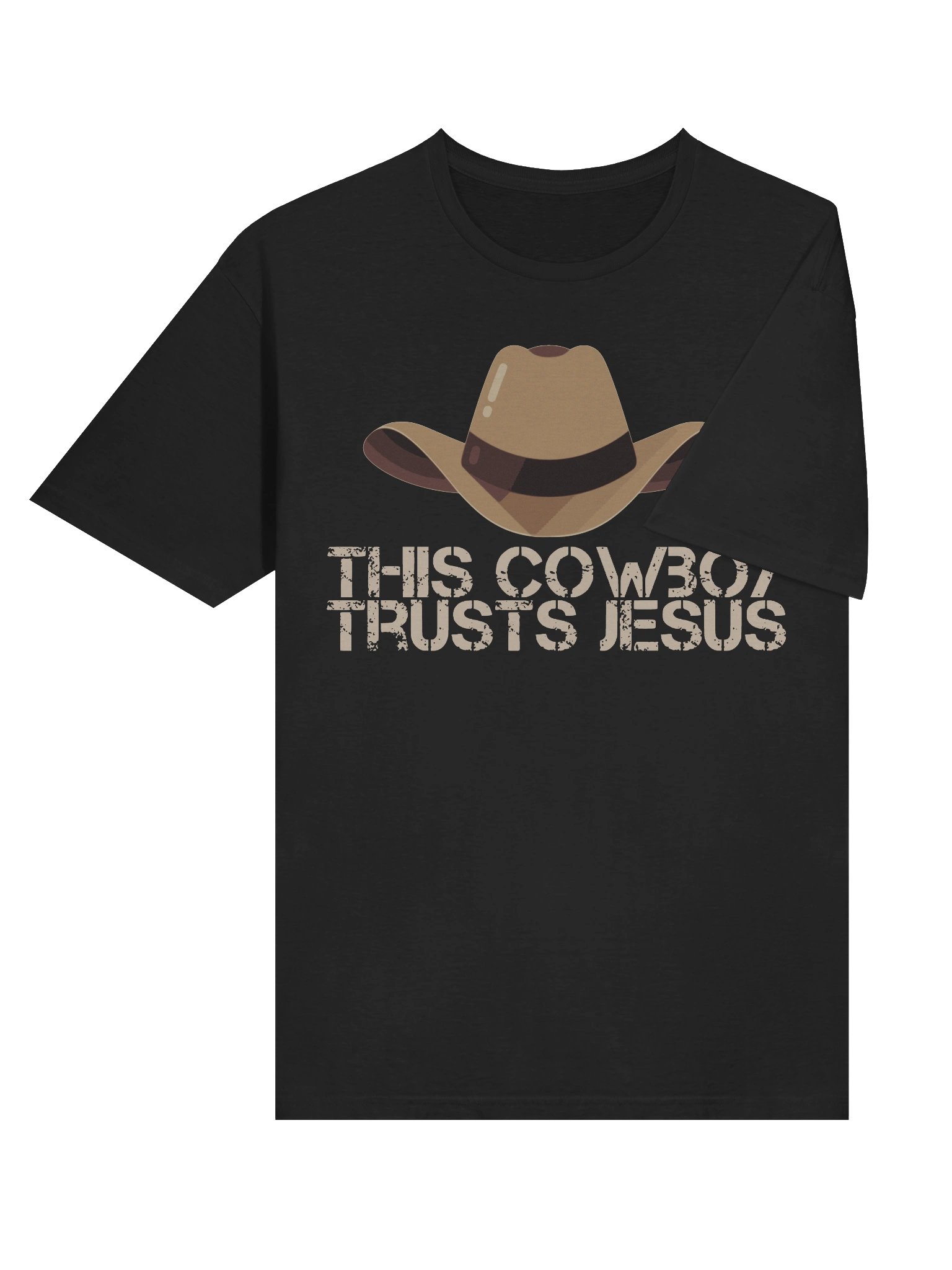 Christian Shirt This Cowboy Trusts Jesus product image (5)