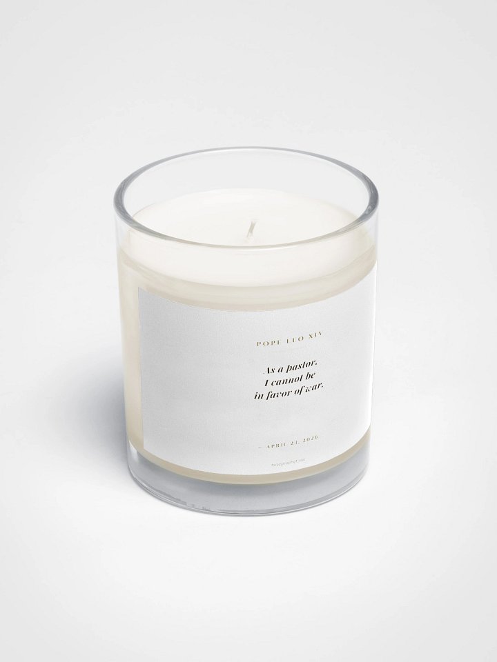 Pope Leo Candle product image (2)