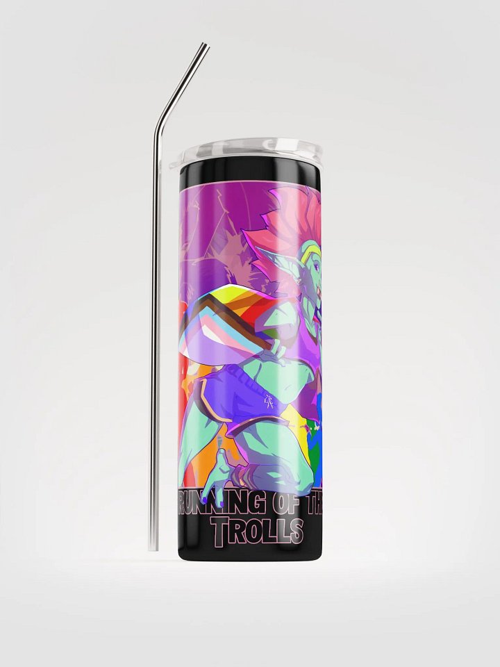 Troll Racer Drinking Cup with Straw - by Eggu product image (2)