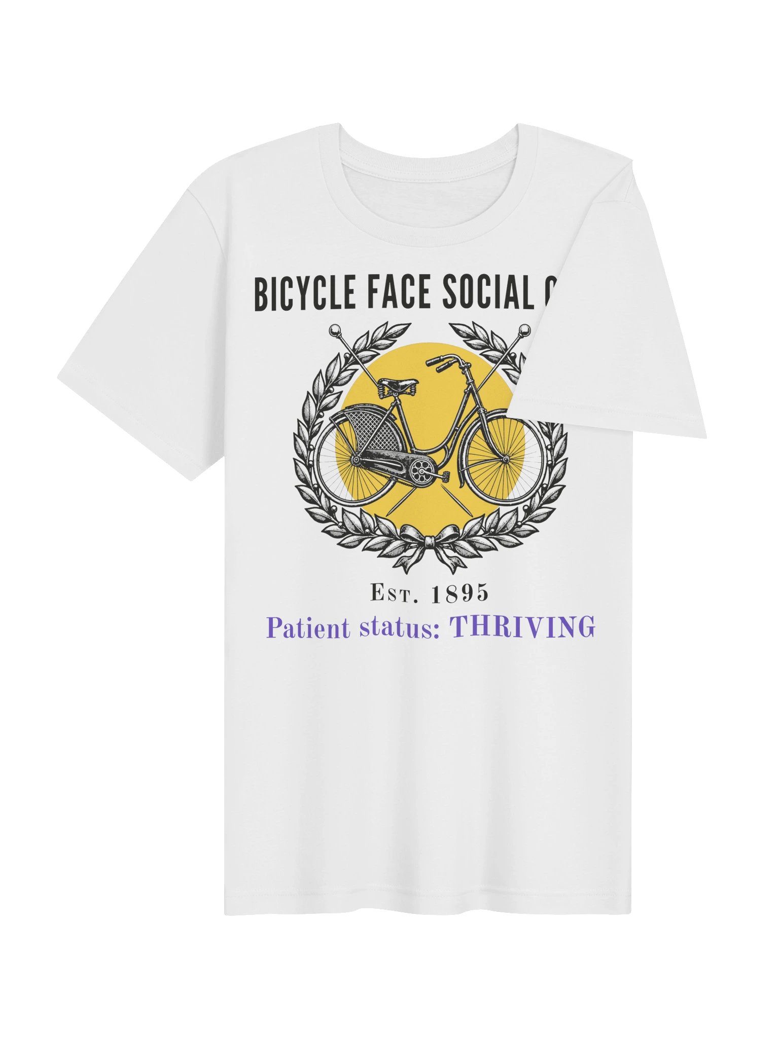 Bicycle Face Social Club Tee (light colours) product image (10)