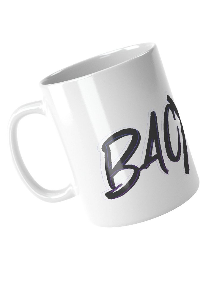 BACXNZ Grey Logo White Mug product image (1)