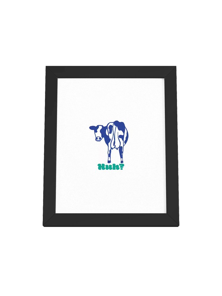 Huh? - Framed Poster product image (1)