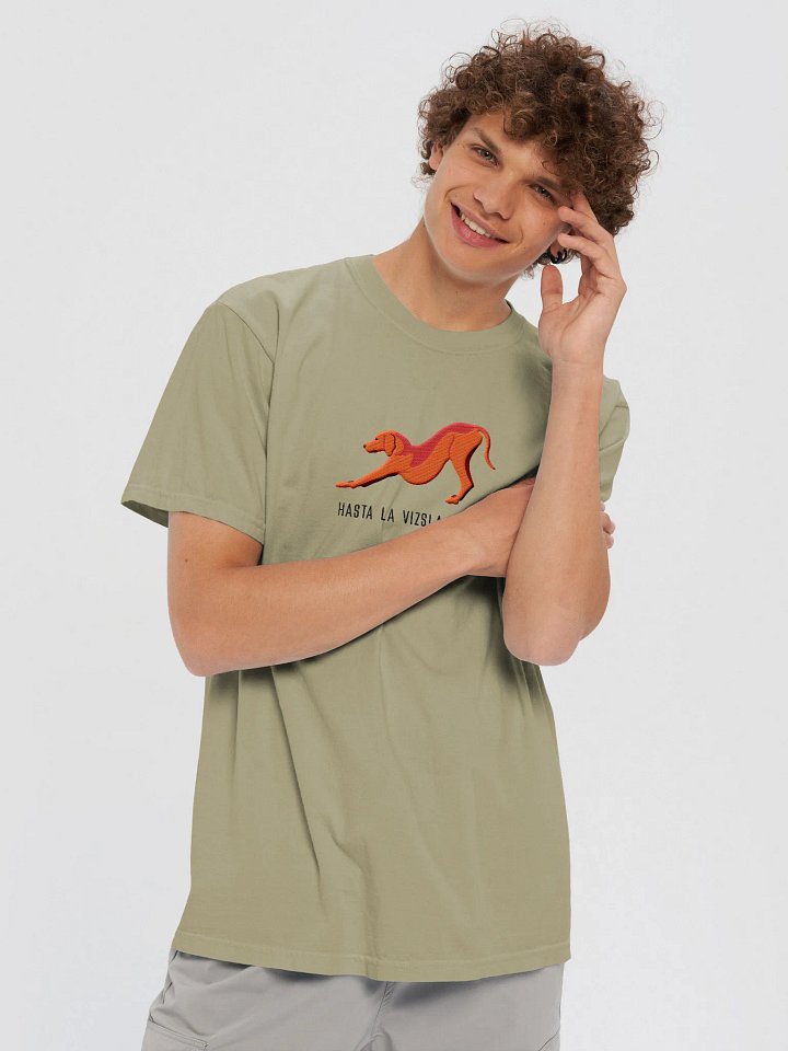 Hasta La Vizsla, Baby T-Shirt(Embroidered) of a Vizsla product image (2)