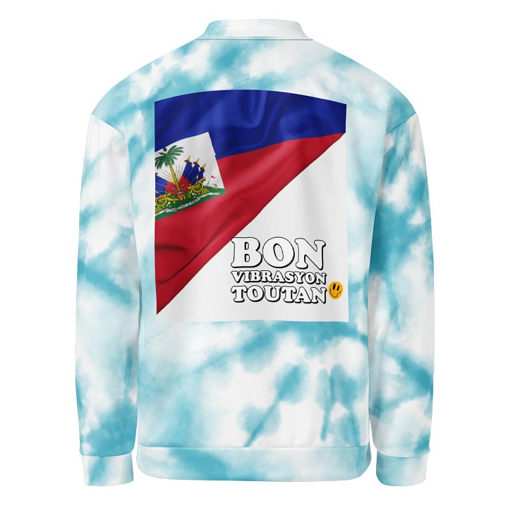 Edikasyon se Richès All-Over Print Bomber Jacket – Make Noise Without Saying a Word product image (2)