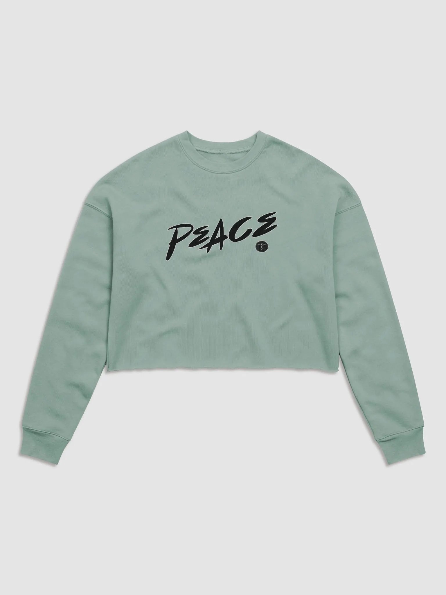 Peace - Keep It Simple - Bella+Canvas Women's Fleece Crop Sweatshirt product image (2)