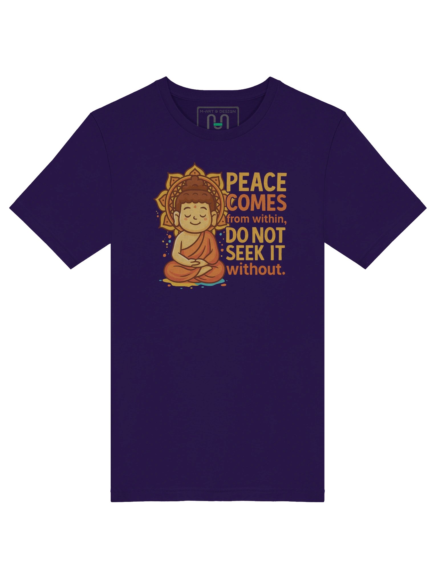 Serene Buddha Peace T-Shirt product image (5)