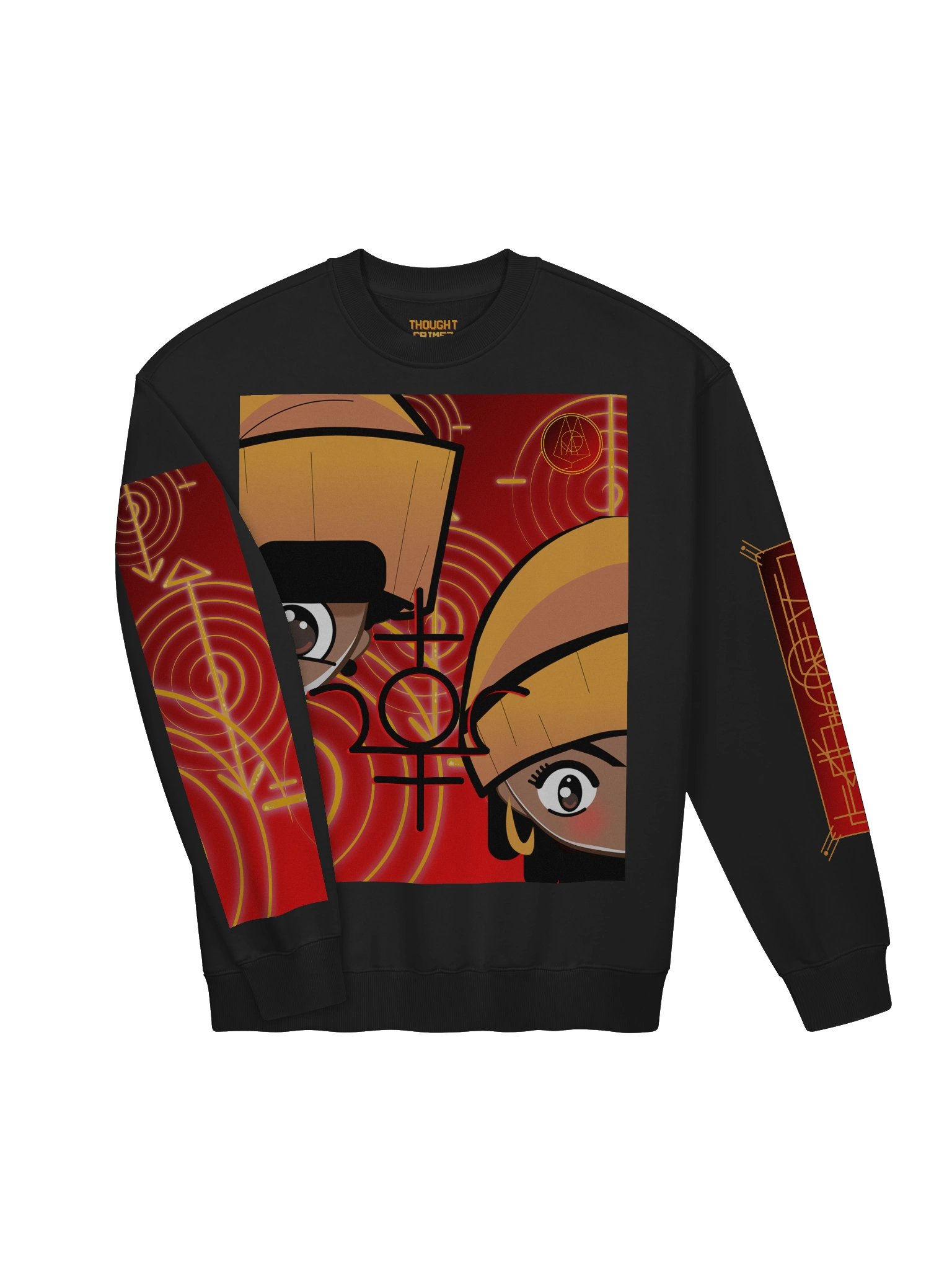 THOUGHT CRIMEZ FIRE ELEMENT CREWNECK product image (3)