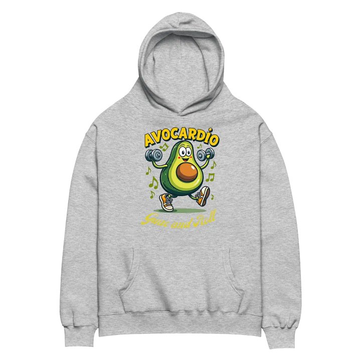 AVOCARDIO Gym and Roll Oversized Hoodie product image (8)