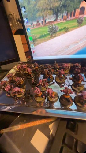 Need to paint better dater bigger longer.#lvo2026 #warhammer40k #wip #warhammer40kpainting #friendly