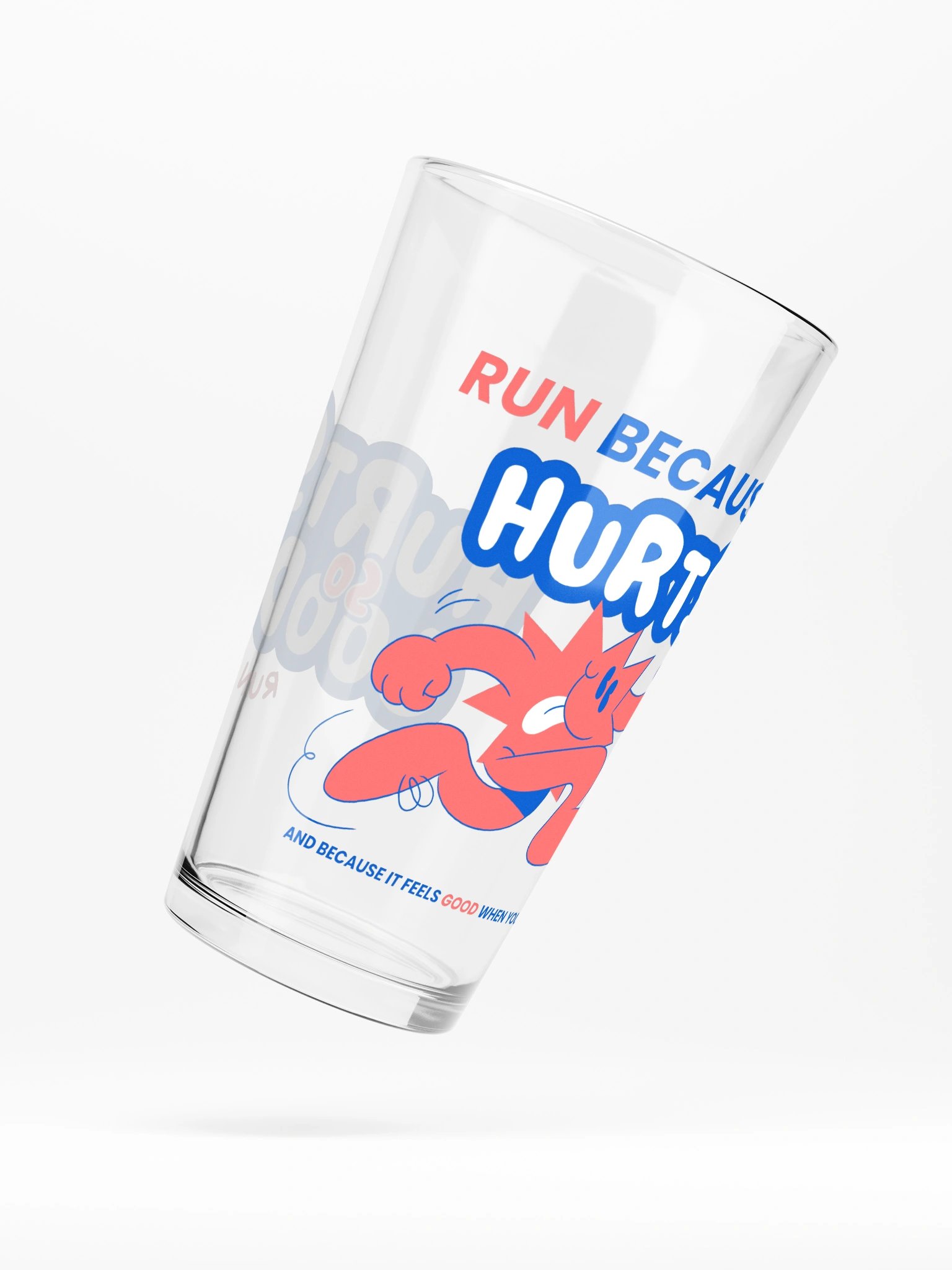 HSG Run Club Beer Glass product image (1)