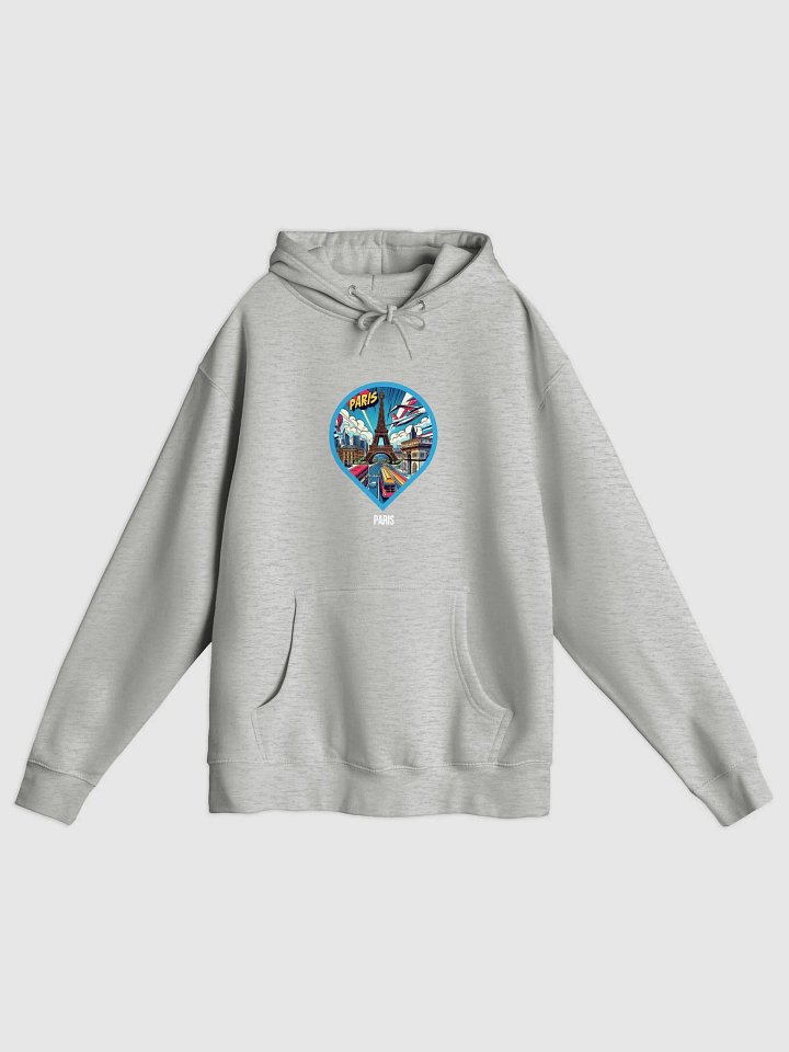 Lane Seven Premium Pullover Hoodie | AI Design Paris city product image (2)