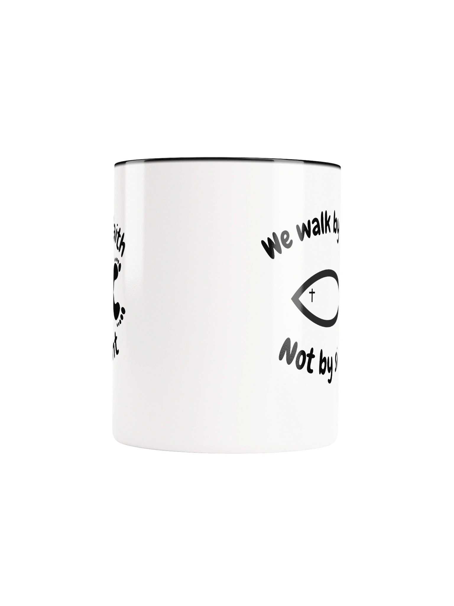 We Walk by Faith Not by Sight Christian Coffee Mug – 2 Corinthians 5:7 Inspirational Bible Verse Gift – Kingdom Life Co. product image (6)
