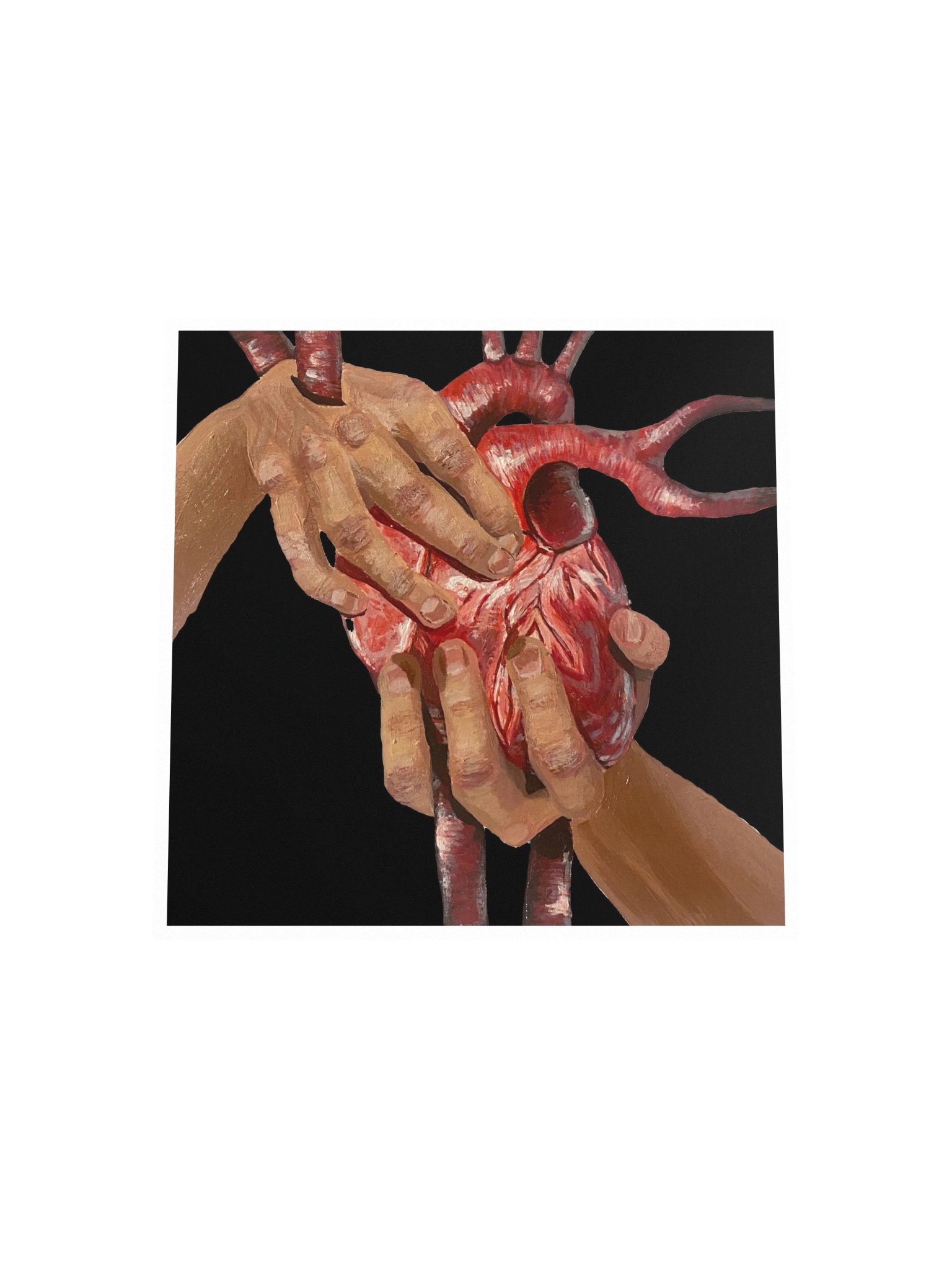 Bound to Christ (dark) Matte Paper Print product image (3)