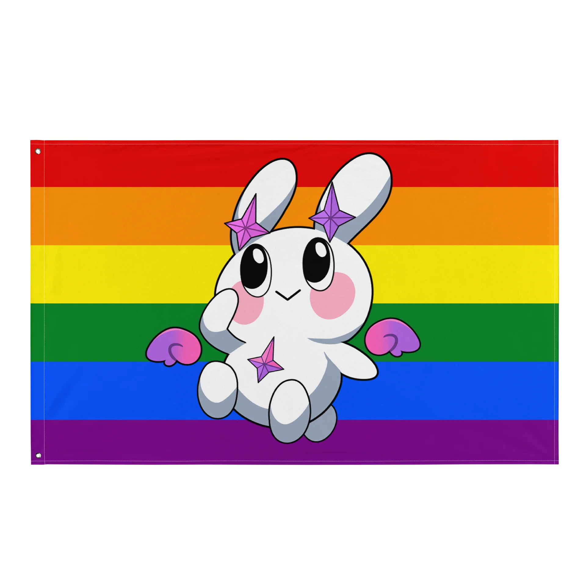 LGBTQIA+ Pride Progress Flag - featuring Mellow! product image (1)