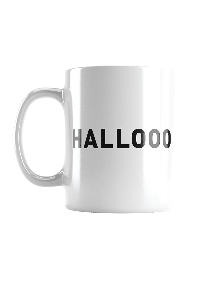 Hallooo - White Glossy Mug product image (1)