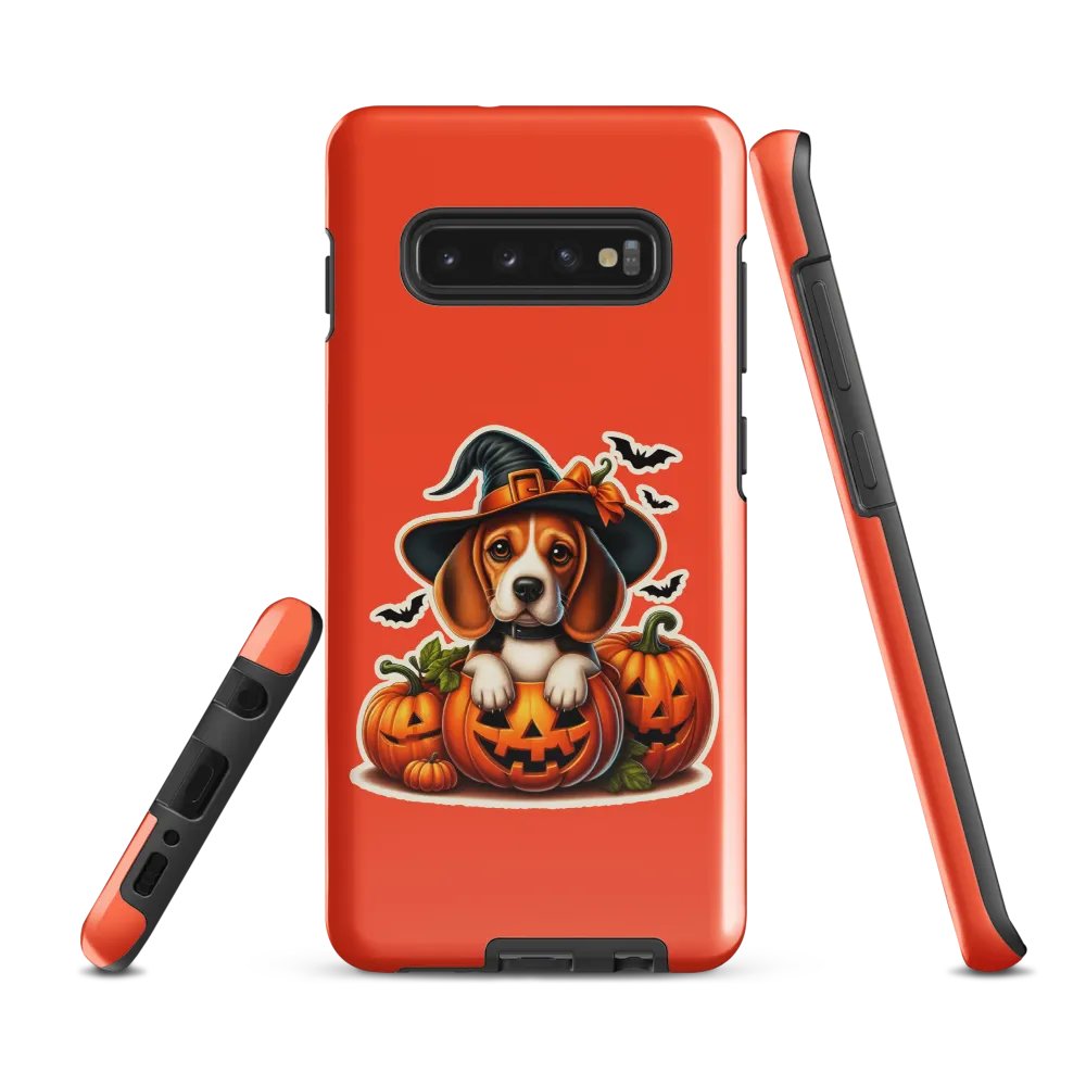 Halloween Pumpkin Beagle - Samsung Tough Case product image (3)