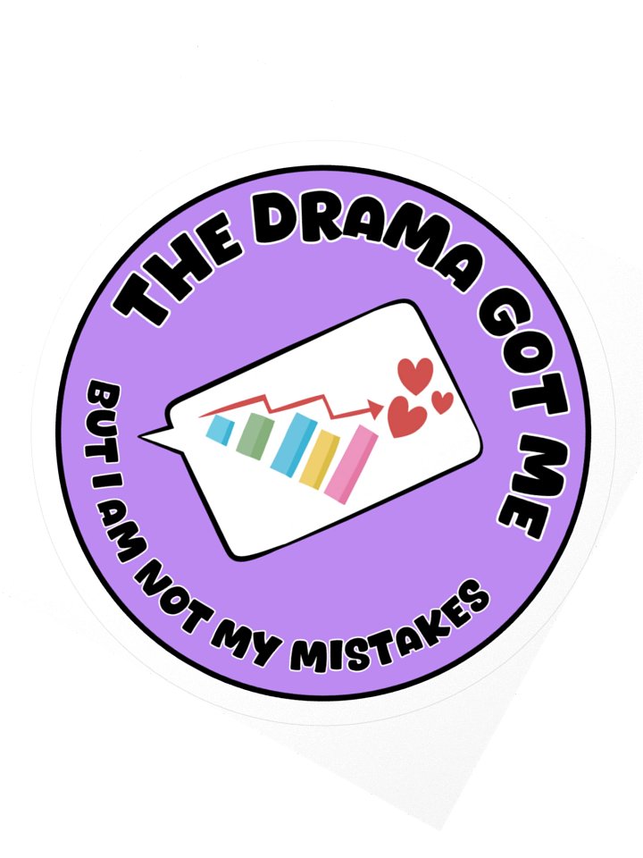 I Am Not My Mistakes | Sticker product image (4)