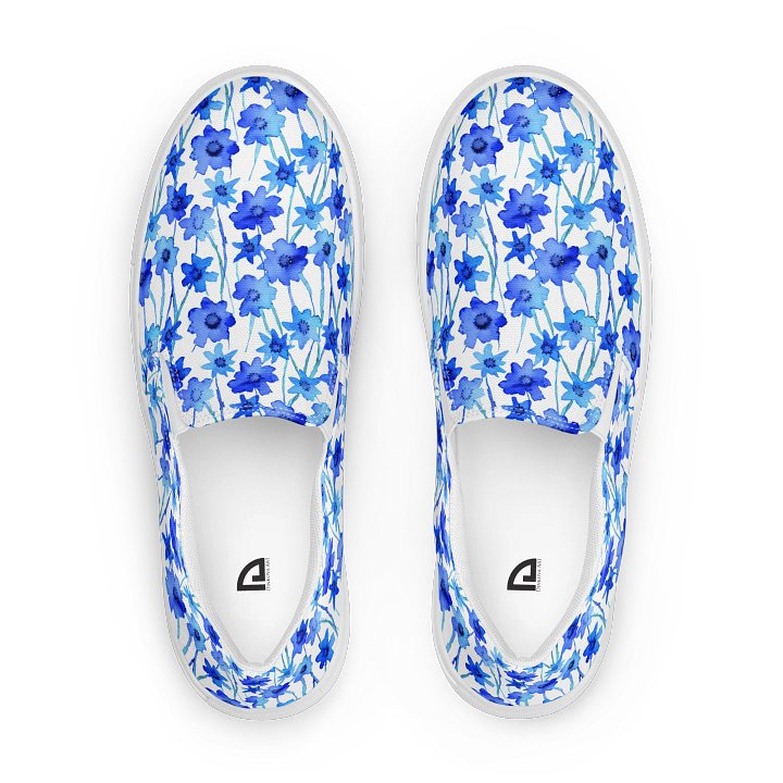 Blue Borage Canvas Shoes product image (1)