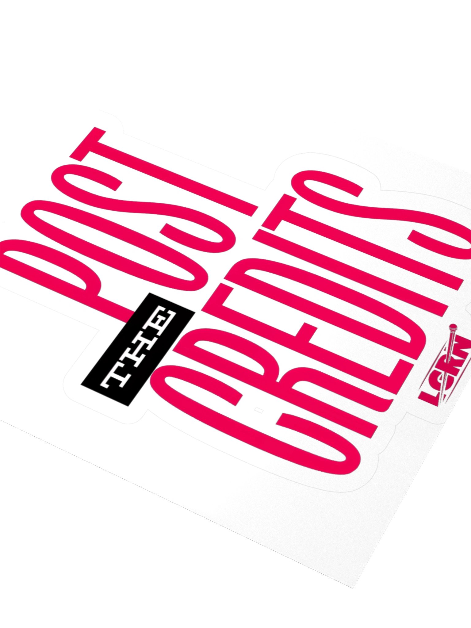 The Post Credits Marquee Sticker product image (3)