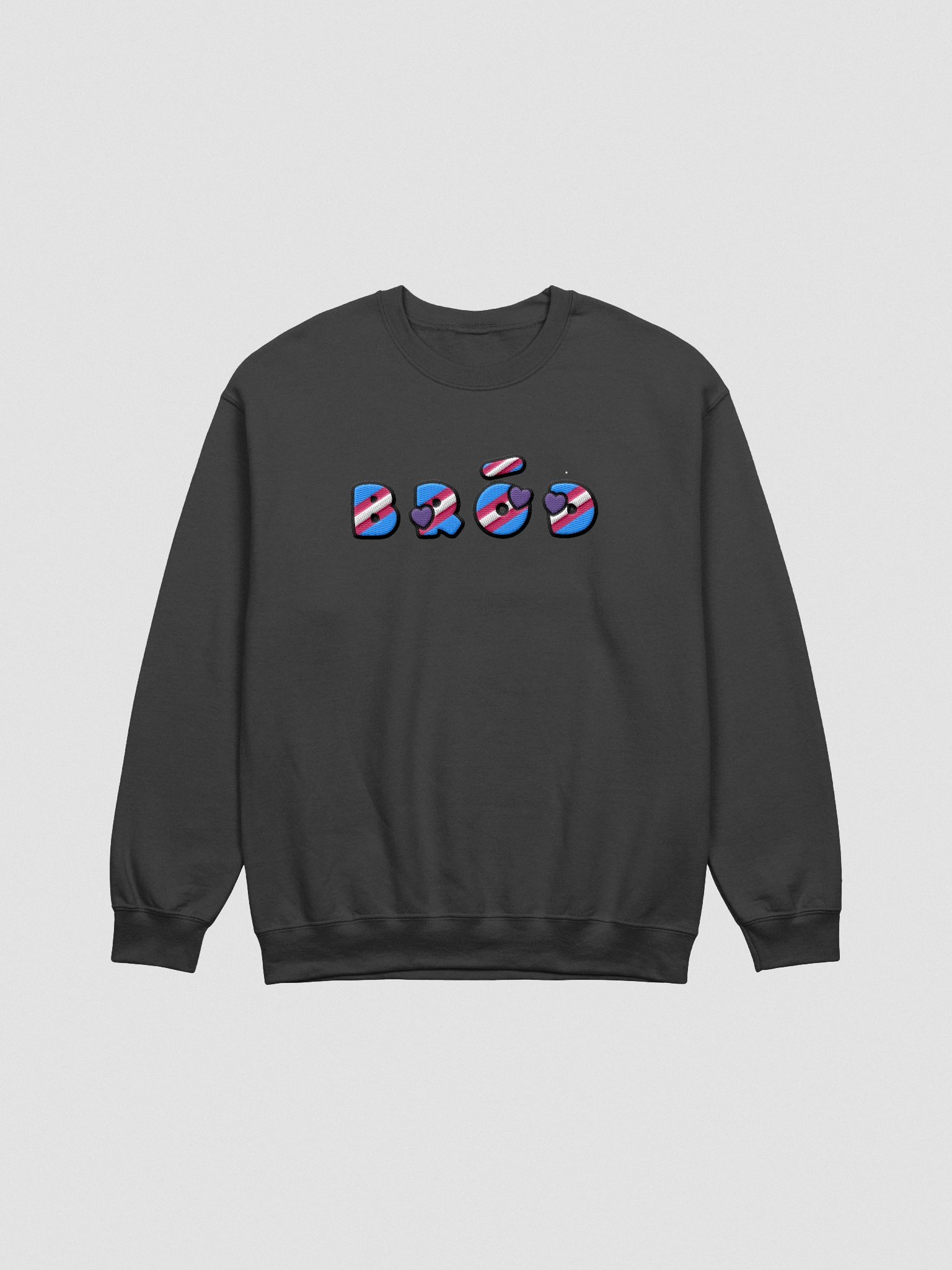 Bród Meaning Pride | Classic Crewneck in Irish / Gaeilge for Trans PRIDE 🏳️‍🌈🏳️‍⚧️ product image (6)