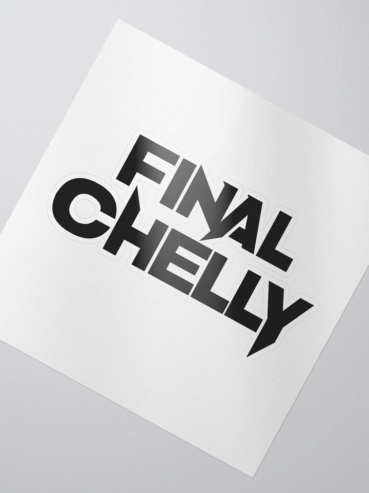 Final Chelly Logo Sticker product image (2)