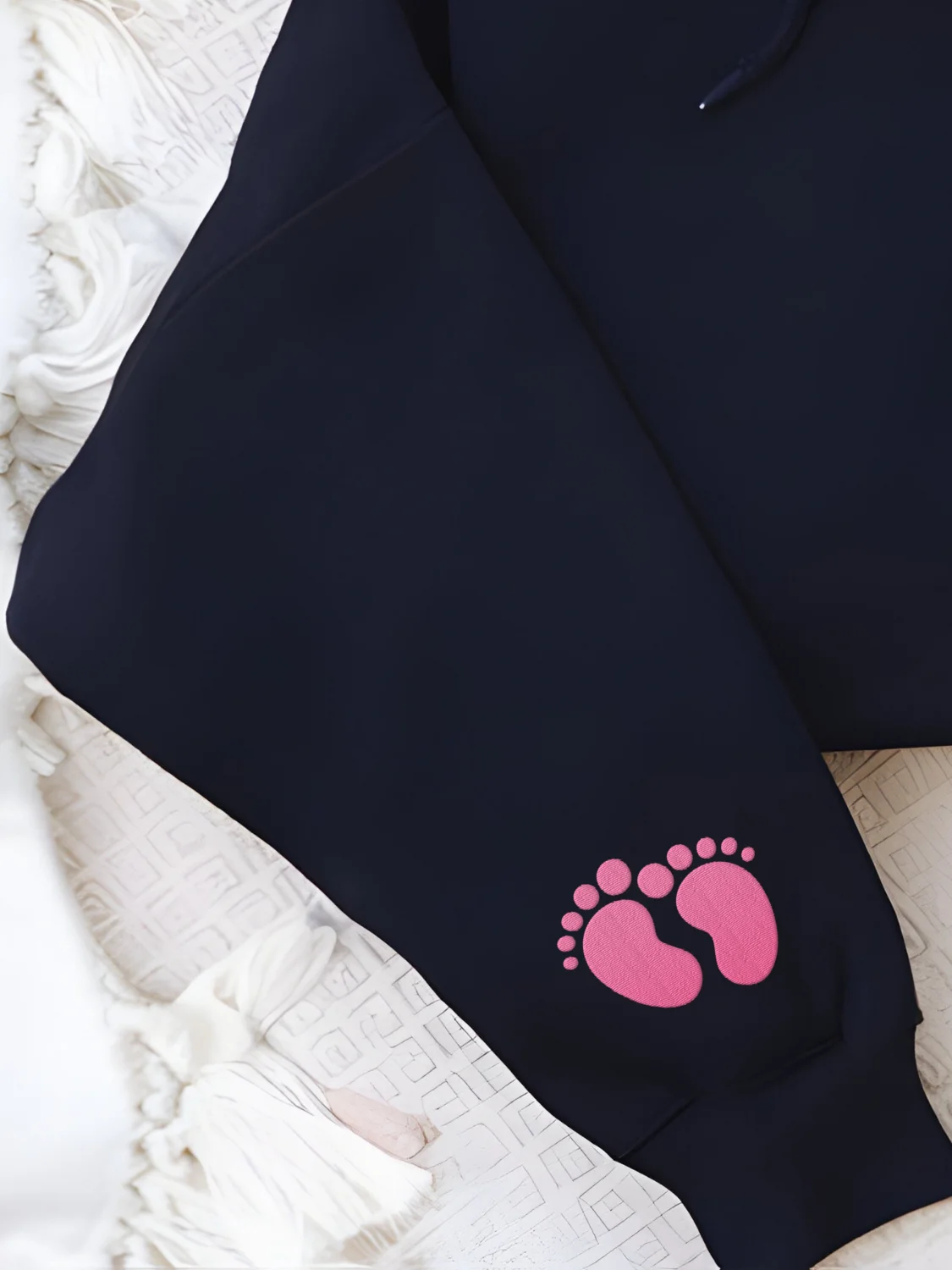 Personalized Embroidered Quarter Zip Sweatshirt (With Sleeve Element) product image (2)