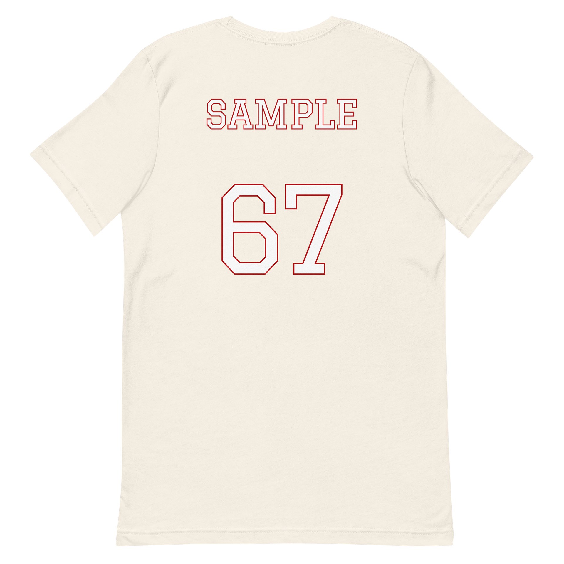 Heather Sample Premium Front and Back Tee product image (6)