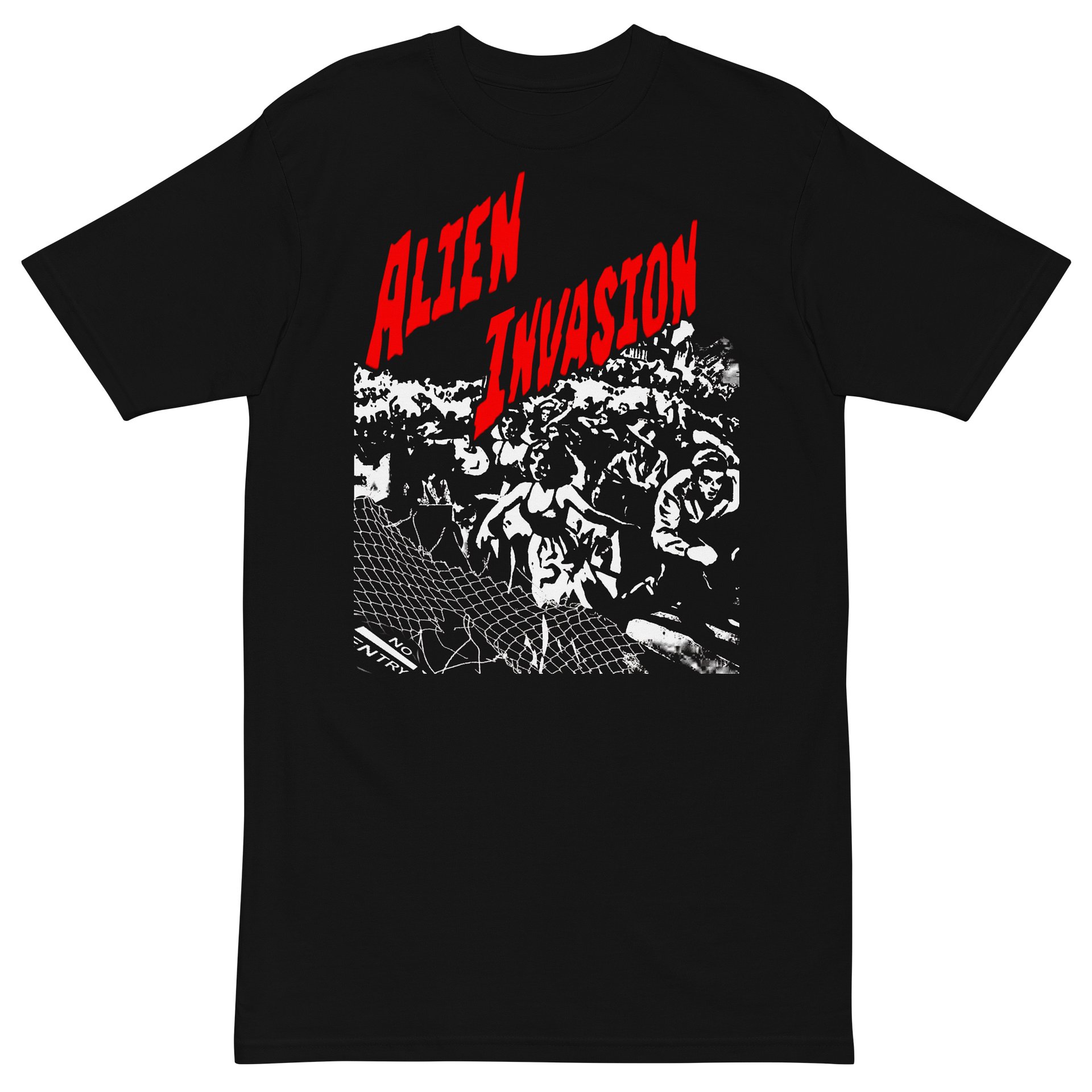 Alien Invasion Men's Premium Tee product image (2)