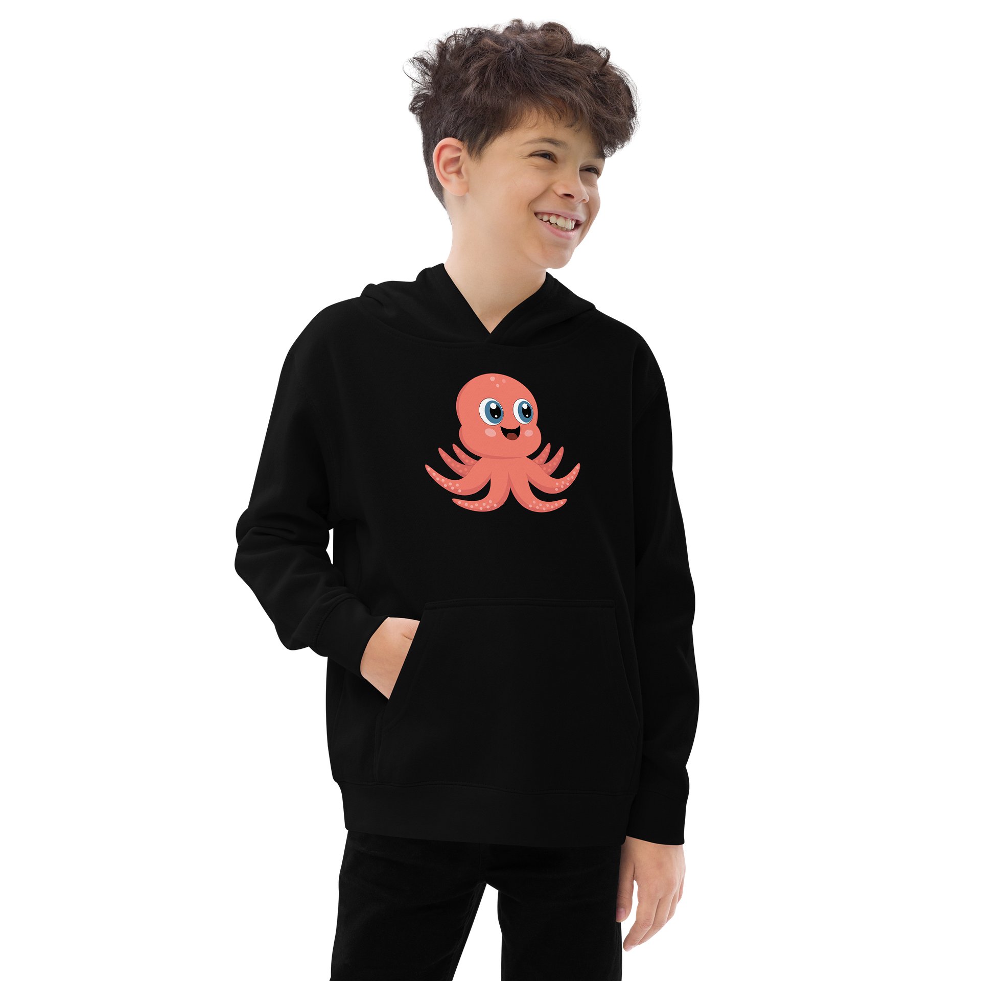 Sea Friends Octopus Fleece Pullover product image (4)