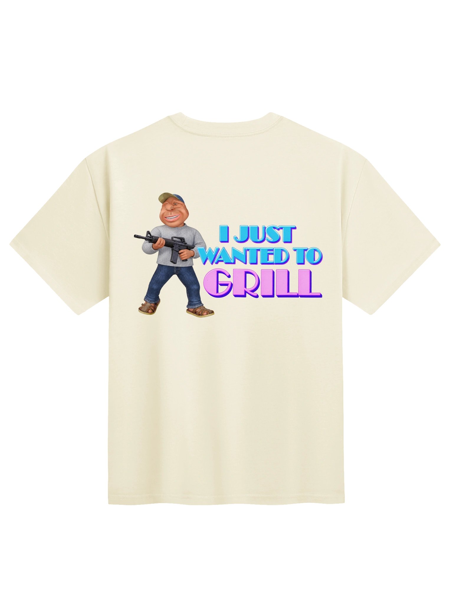 I Just Wanted to Grill Superheavy Tee product image (1)