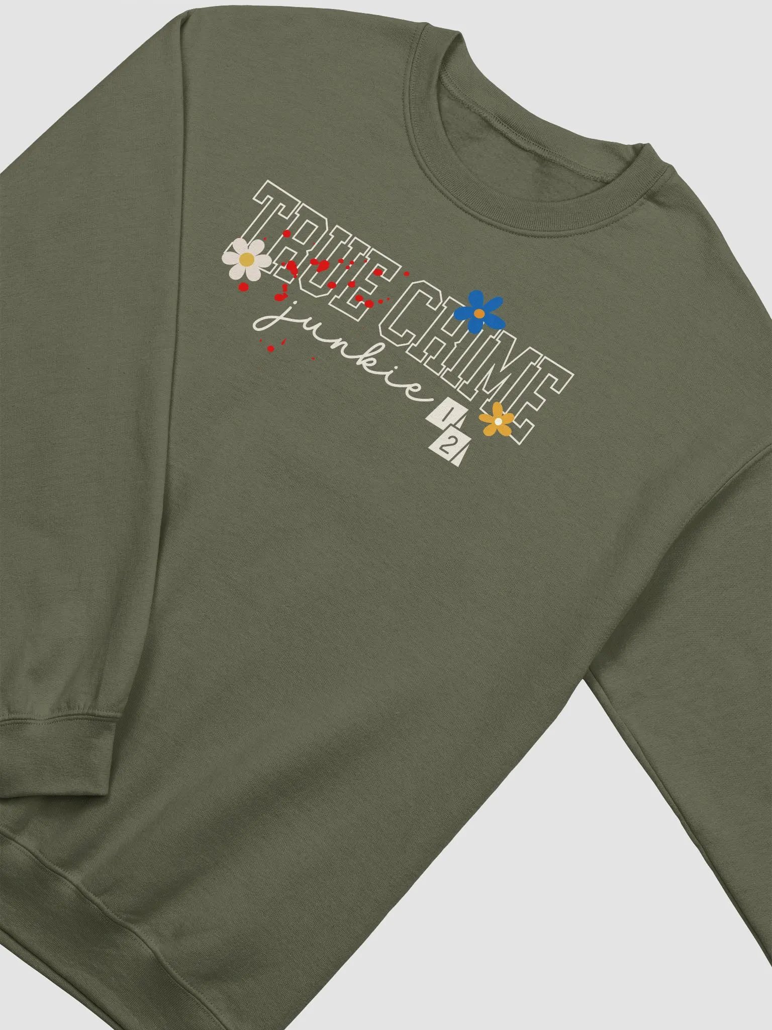True Crime Junkie Retro Sweatshirt product image (3)