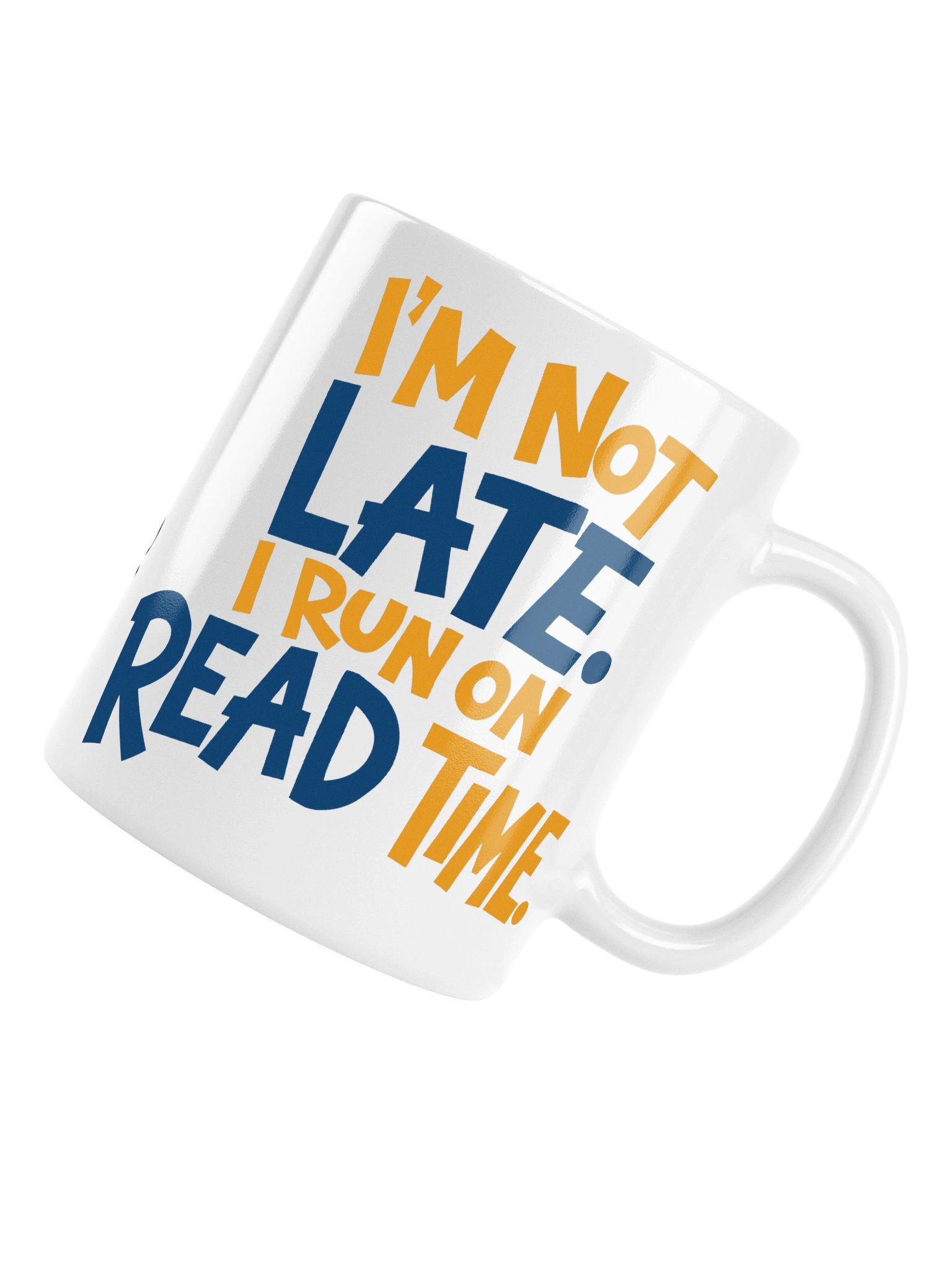 Read Time White Mug product image (16)
