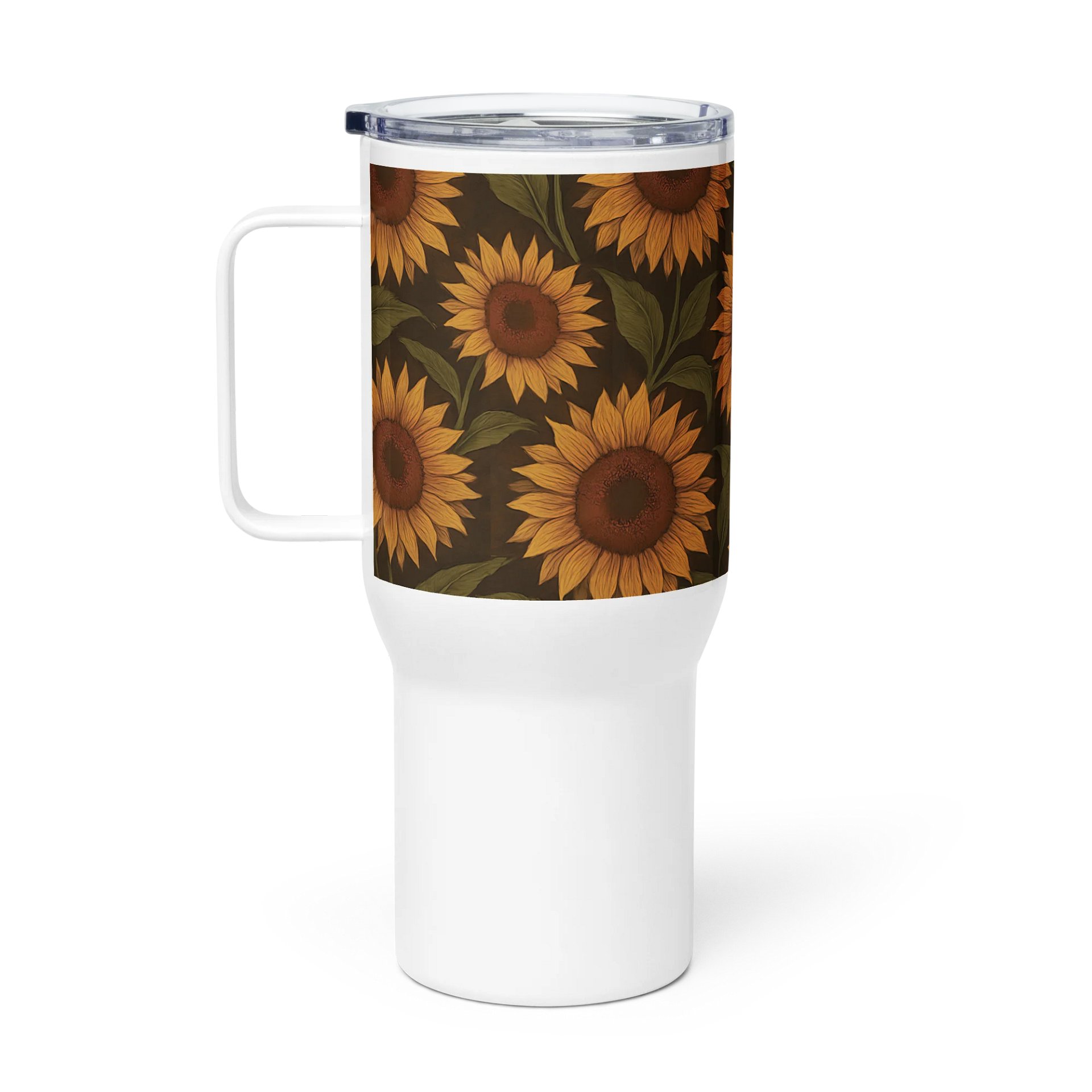 Sunflower Tumbler – 20oz Stainless Steel Insulated Floral Coffee Cup product image (1)