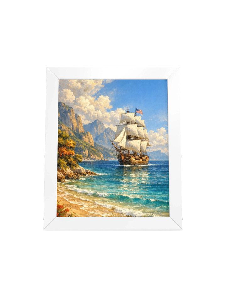 Vibrant Wood-Framed Matte Art Print product image (6)