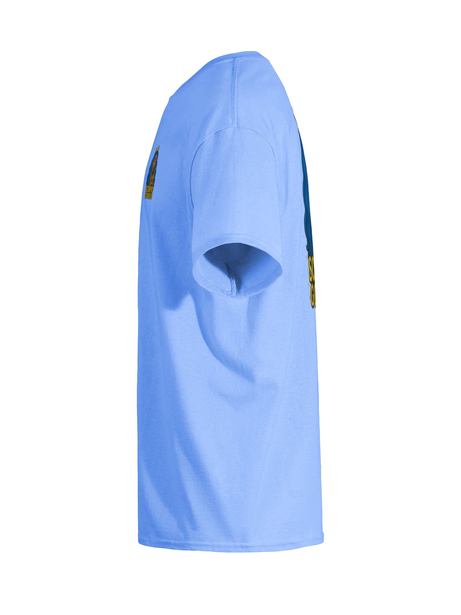 Royal Blue Scorpio Goddess Gold Tee product image (49)