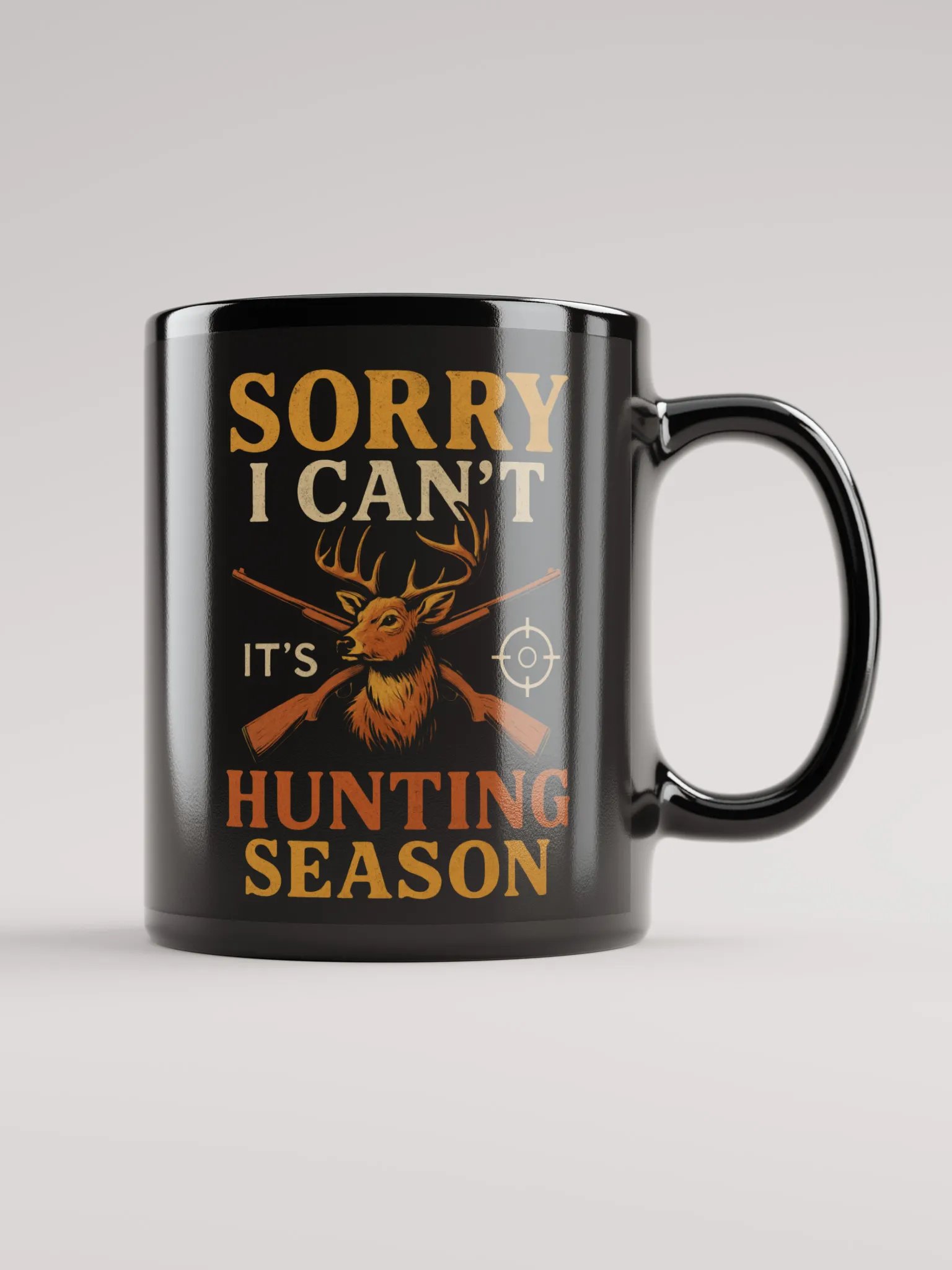 Funny Hunting Mug – Sorry I Can’t, It’s Hunting Season product image (2)
