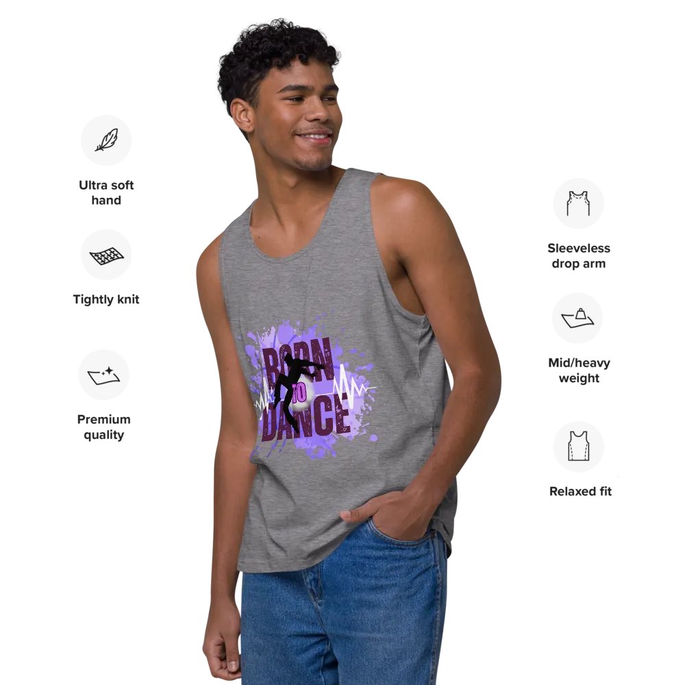 Born to Dance His Silhouette Embrace Tank Top product image (128)