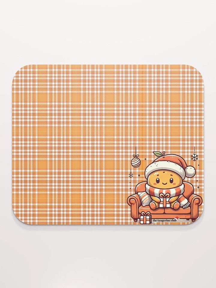 Tangerine Xmas Mouse Pad product image (2)