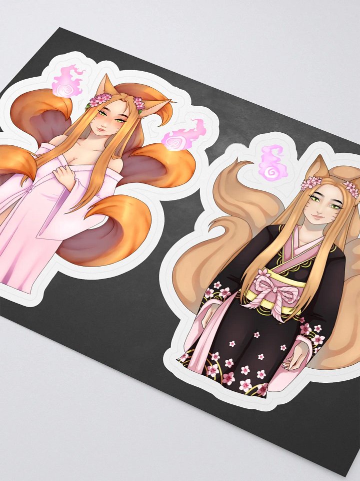 Sayaka the Kitsune Sticker Sheet product image (1)
