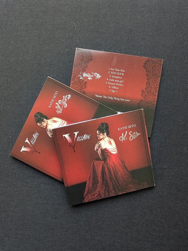 Scuffed/Signed/Personalized "Villain" CD product image (1)
